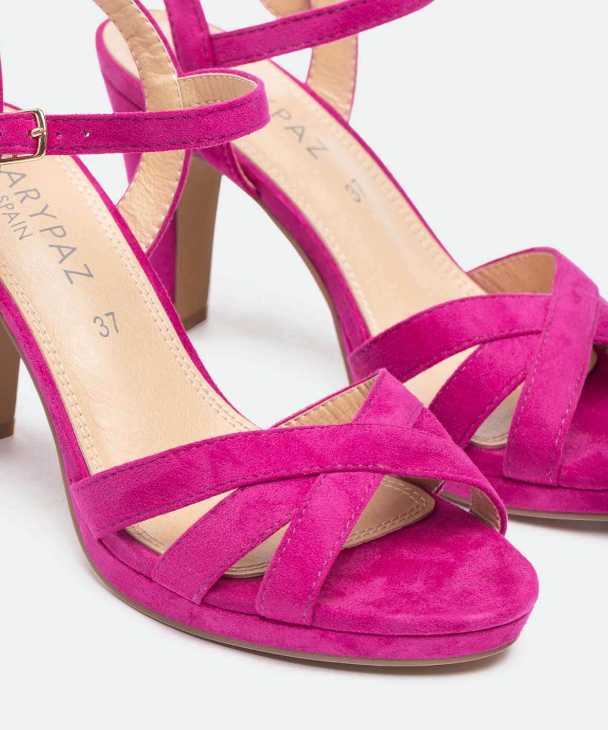 Sandalias Tacón Sandalias CuÃ±a Mujer Marypaz Sandalia Tacones