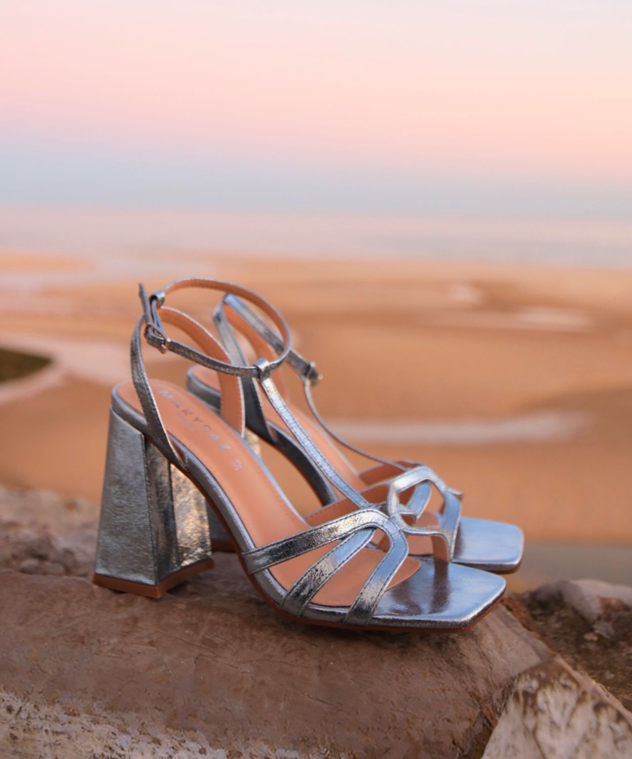 Sandalias Fiesta Marypaz Sandalias Color Plata Marypaz Zapatos De