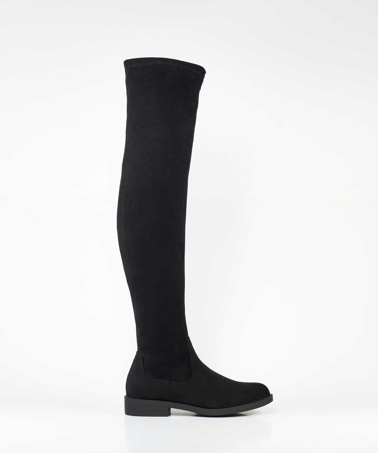 Knee Botas Mosqueteras Rosa Palo Botas Planas Marypaz Botas