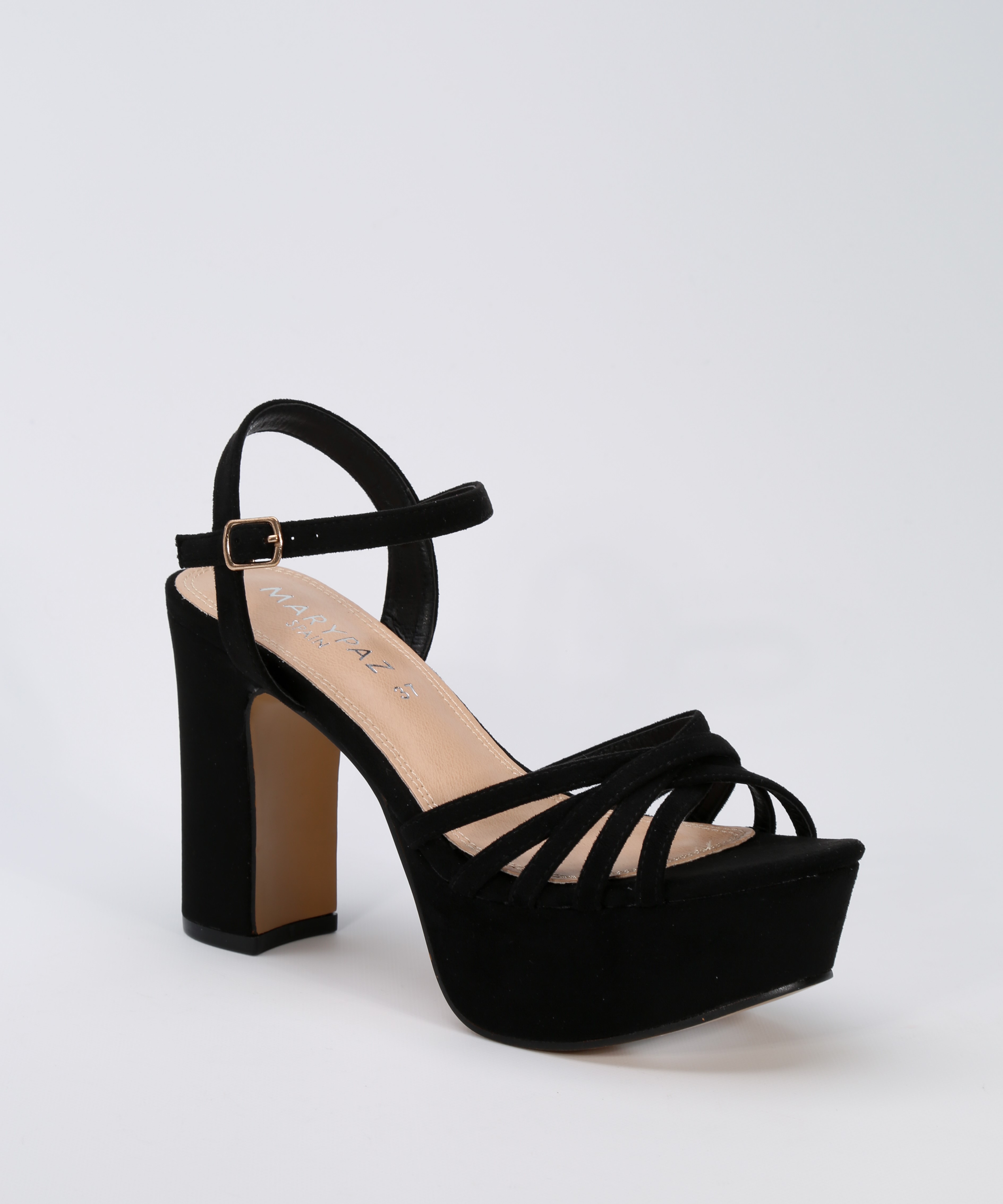 Sandalias plataforma multitiras