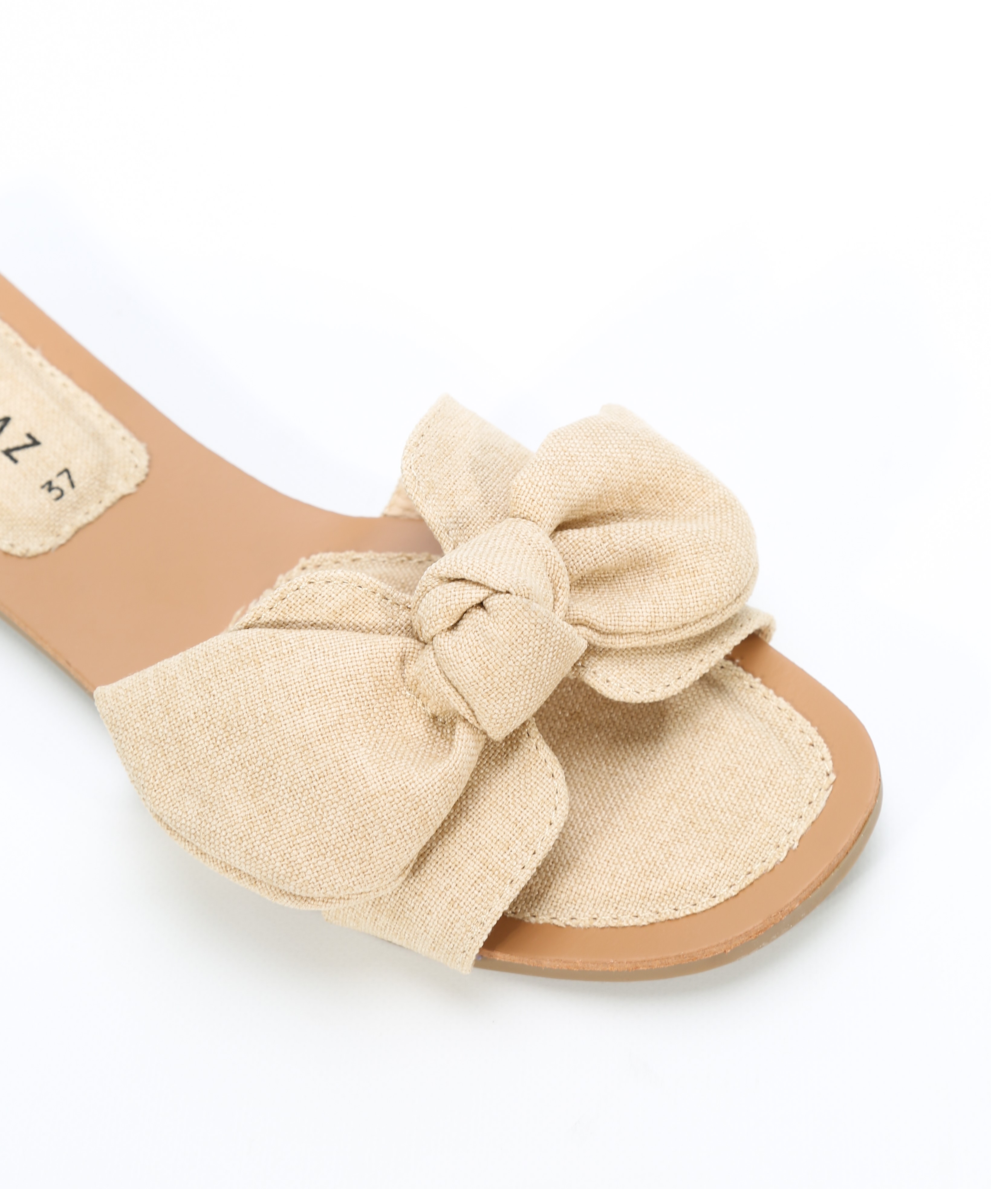 Sandalias Planas Sandalia Cintas Mujer Sandalias Planas Lazo