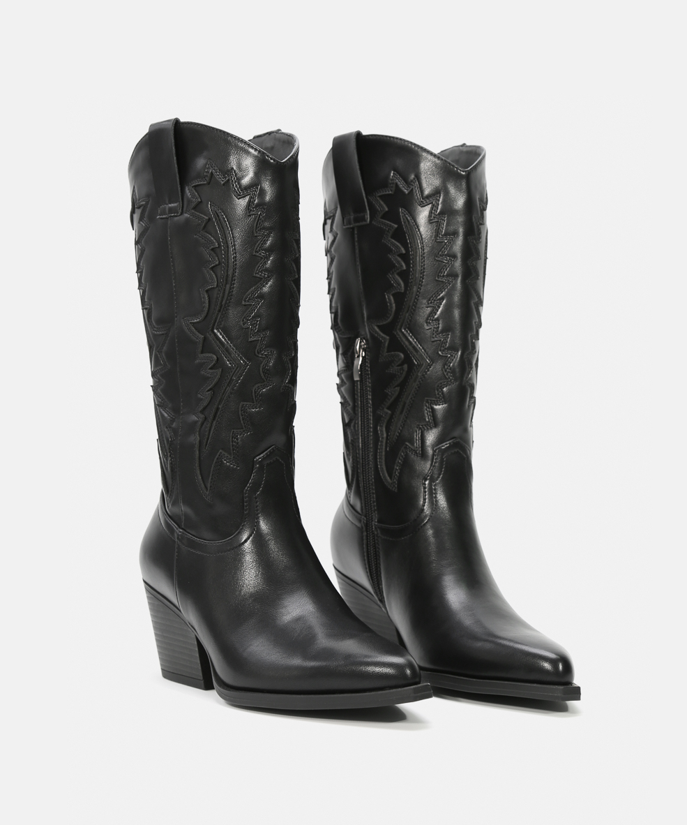 Botas Cowboy Botas Grises Mujer Marypaz Wallapop Sandalias Negras