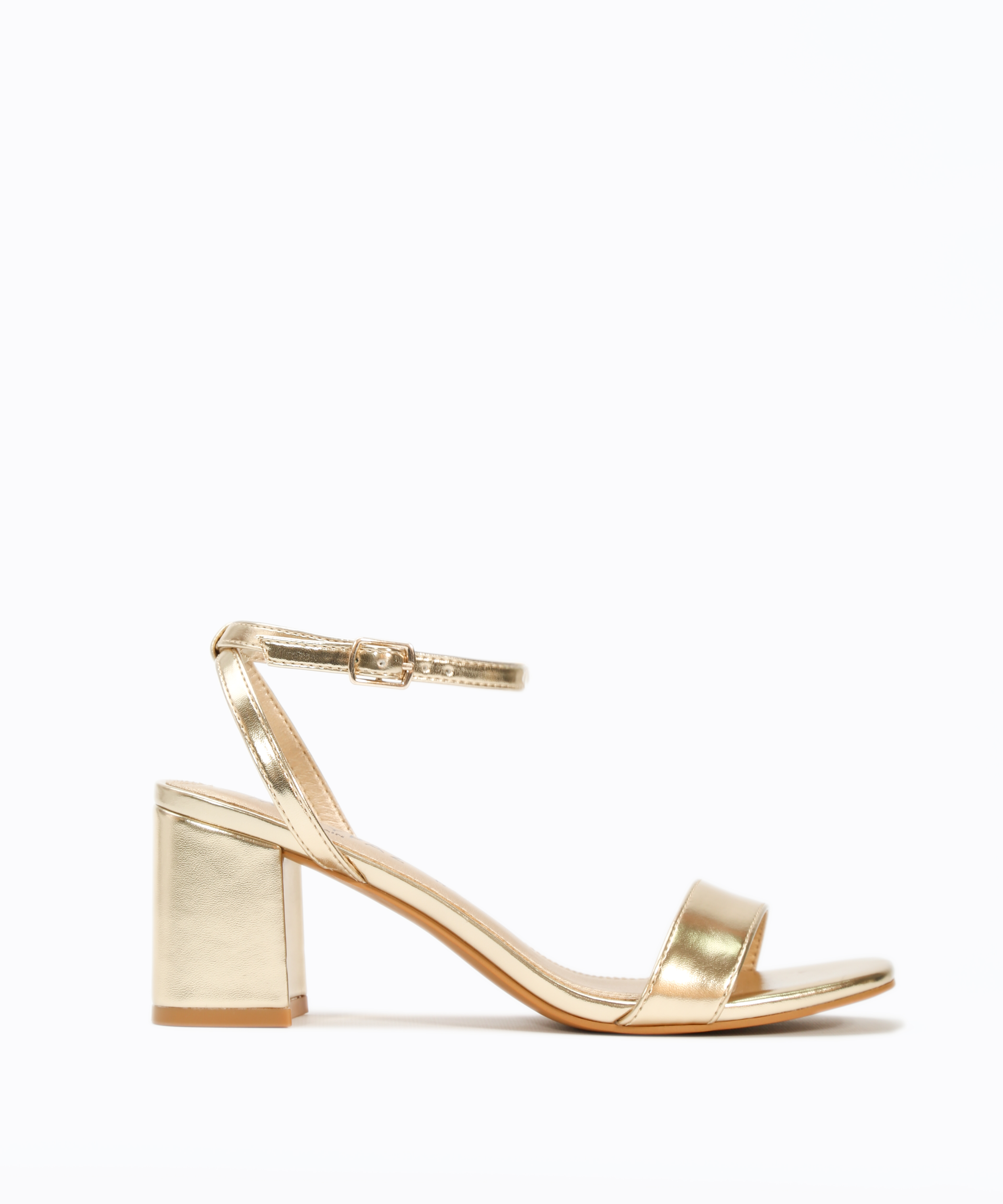 Sandalias Tacon Bolso Dorado Marypaz Marypaz: Bolso Y Zapatos De